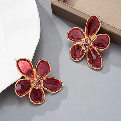 Floral Stud Earrings