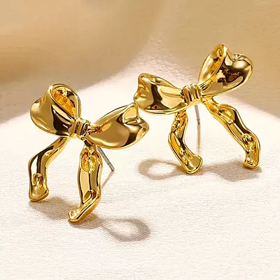 Butterfly Bow Exquisite Earrings
