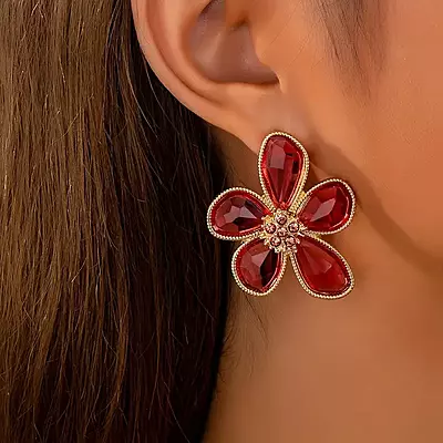 Floral Stud Earrings